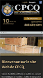 Mobile Screenshot of caissesetpalettescertifieesduquebecinc.com
